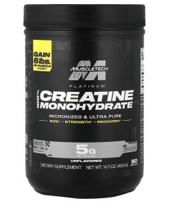 کراتین پلاتینیوم ماسل تک اصل MuscleTech Platinum 100% Creatine Monohydrate