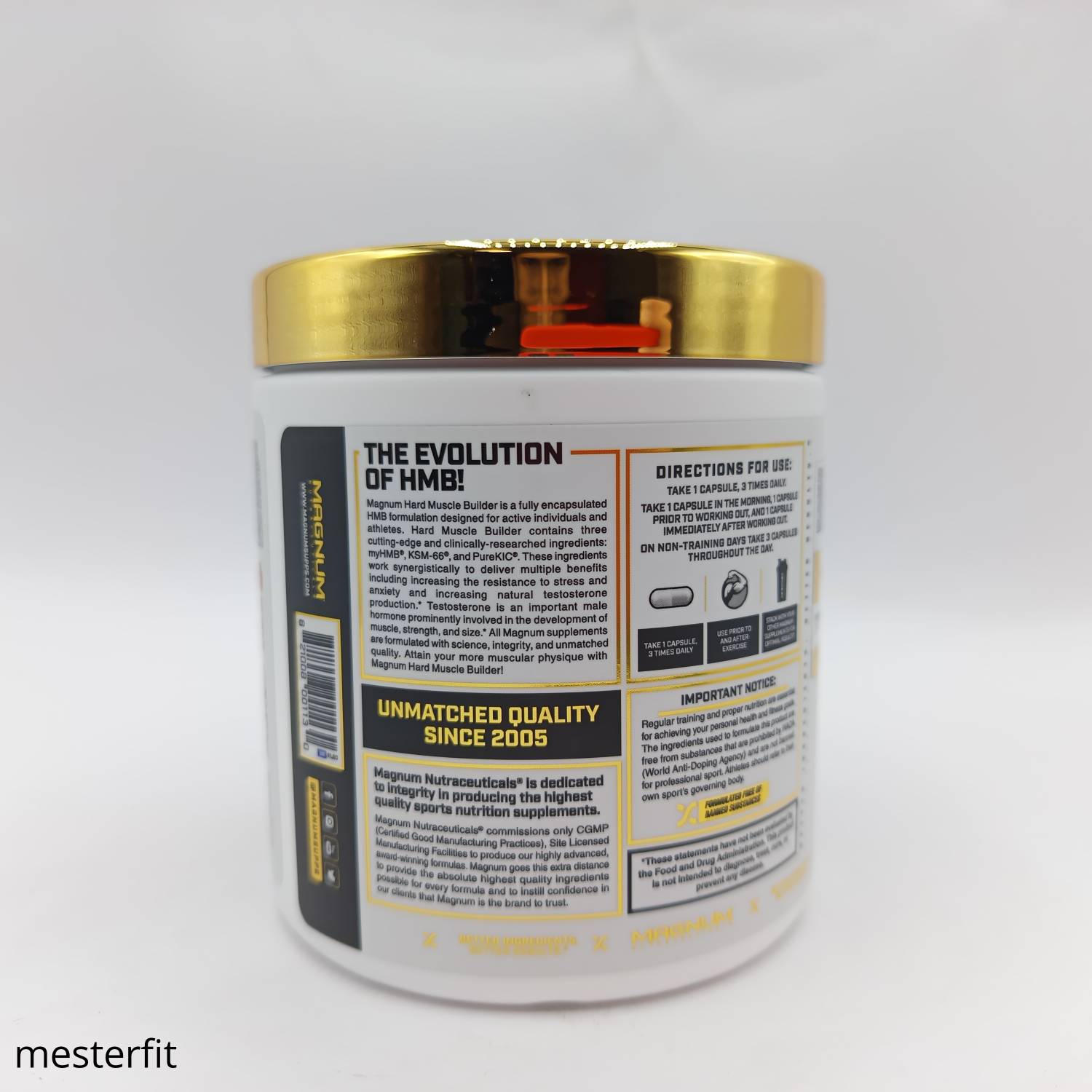 اچ ام بی مگنوم هارد ماسل بلدر MAGNUM HMB 3 اچ ام بی مگنوم هارد ماسل بلدر MAGNUM HMB