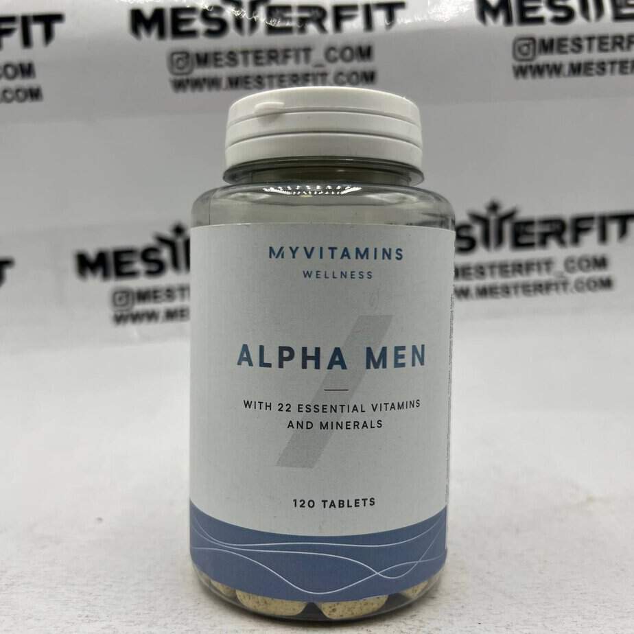 مینرال و مولتی ویتامین آلفا من مای ویتامینز مخصوص آقایان Myvitamins Alpha Men 11 مینرال و مولتی ویتامین مای پروتئین آلفا من Myvitamins Alpha Men