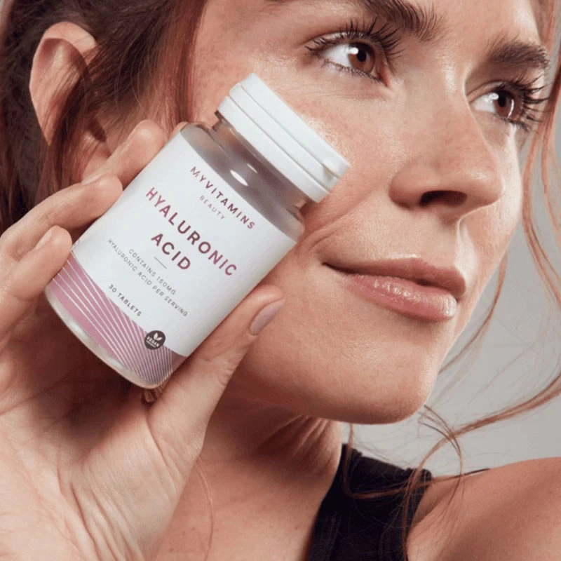 قرص هیالورونیک اسید مای ویتامینز 60 عددی Myvitamins Hyaluronic Acid 5 قرص هیالورونیک اسید برای چاقی صورت