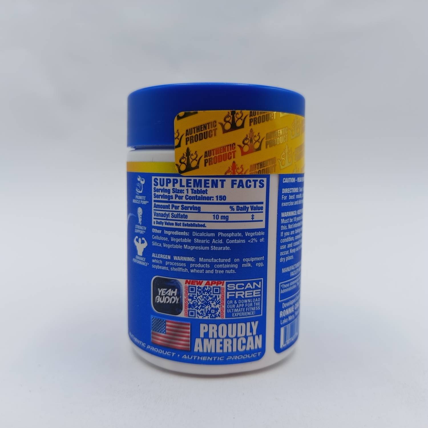 مکمل وانادیل سولفات رونی کلمن Ronnie Coleman Vanadyl Sulfate 5 مکمل وانادیل سولفات رونی کلمن Ronnie Coleman Vanadyl Sulfate
