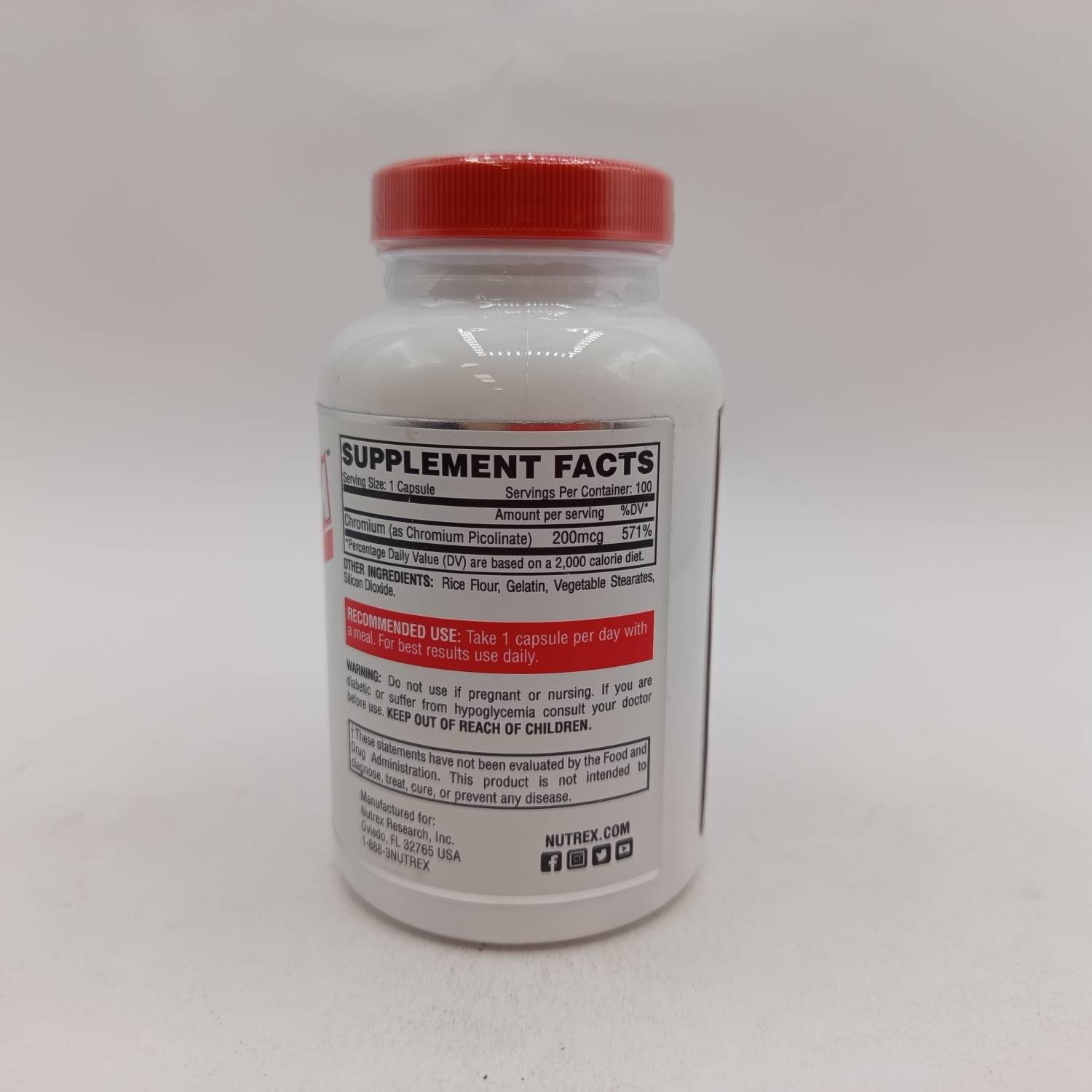مکمل کرومیوم لیپو 6 ناترکس Nutrex Lipo6 Chromium 3 مکمل کرومیوم لیپو 6 ناترکس Nutrex Lipo6 Chromium