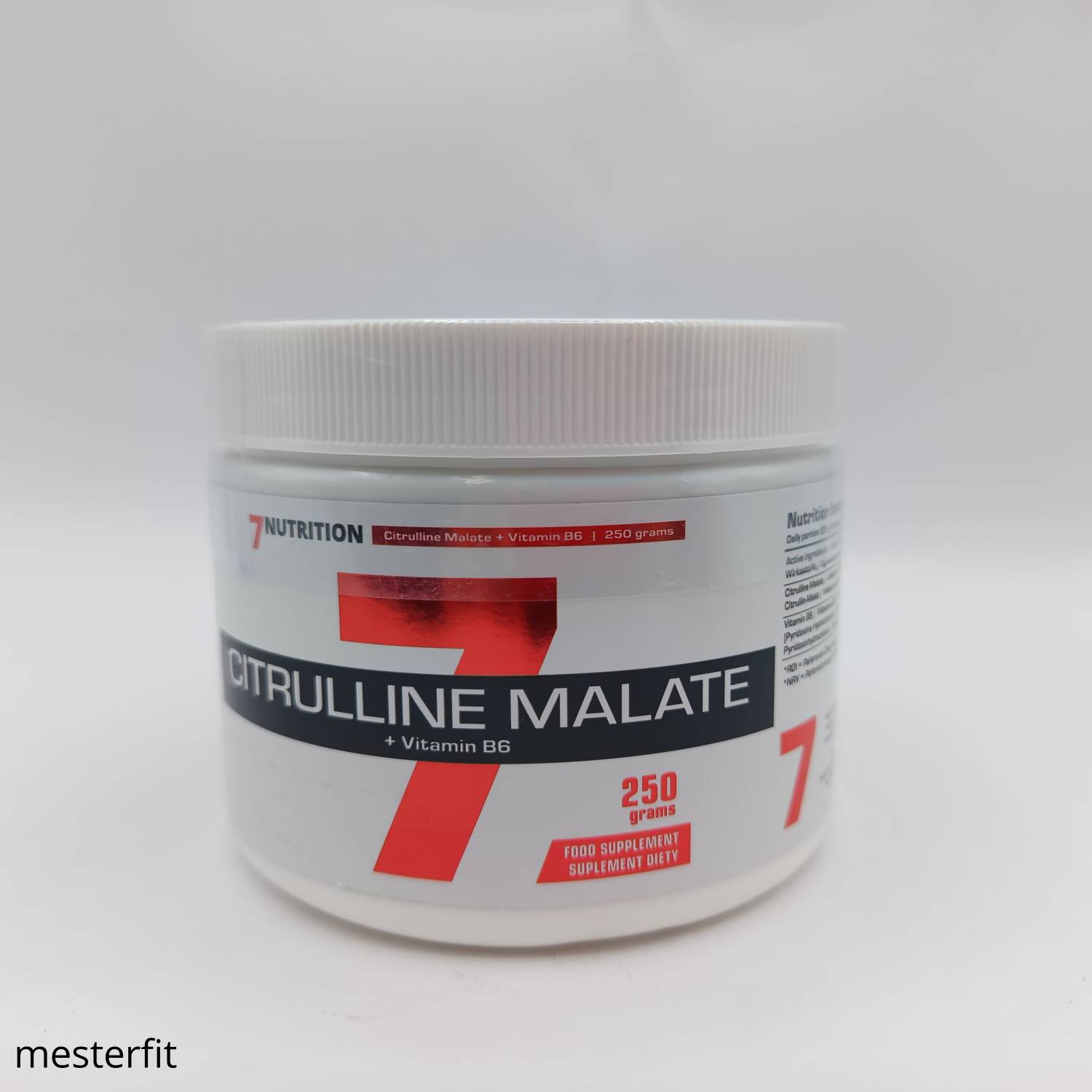 مکمل سیترولین مالات سون نوتریشن 7Nutrition Citrulline Malate 2 مکمل سیترولین مالات سون نوتریشن 7Nutrition Citrulline Malate