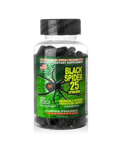 کپسول چربی سوز بلک اسپایدر 25 کلوما فارما Cloma Pharma Black Spider
