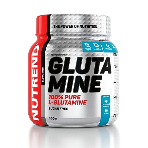 گلوتامین ناترند 300 گرم Nutrend Glutamine 1 مکمل ریکاوری گلوتامین ناترند 500 گرمی