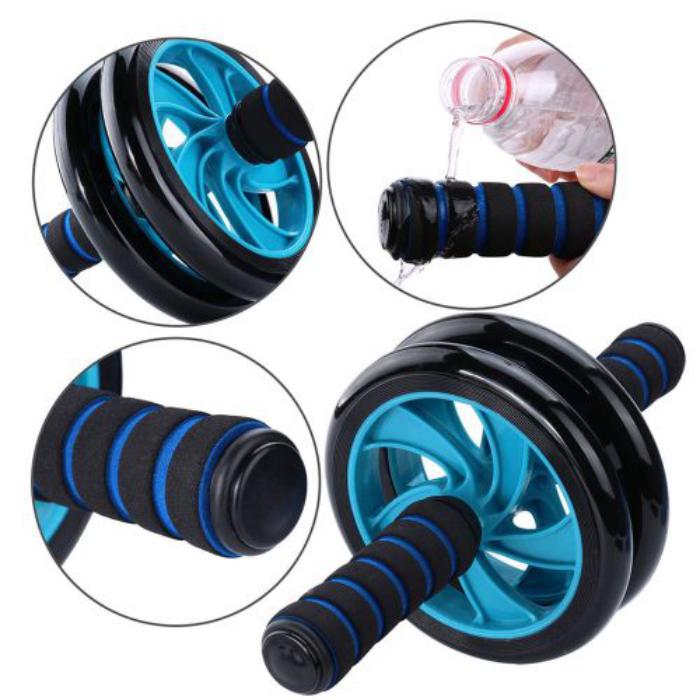 چرخ تمرین شکم دوبل DOUBLE Wheel 7 چرخ تمرین شکم دوبل DOUBLE Wheel