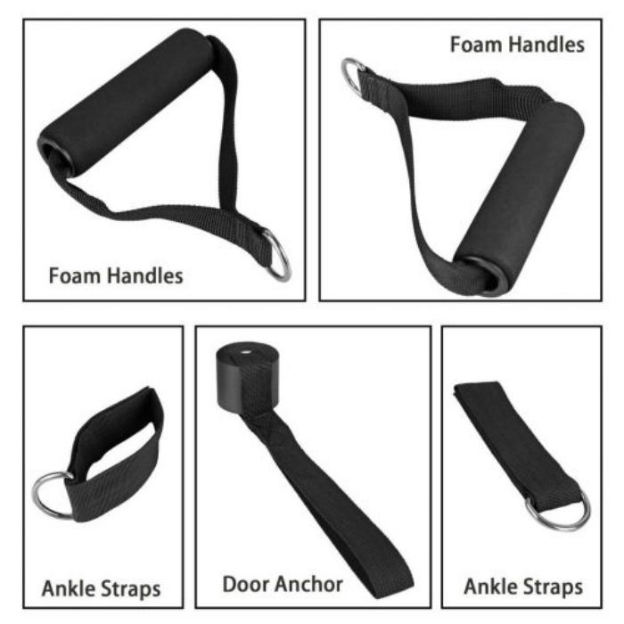 کش بدنسازی مگا فیتنس Mega Fitness مجموعه 5 عددی