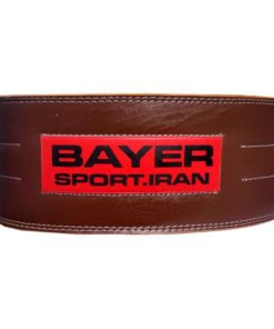 کمربند بدنسازی و پاورلیفتینگ چرمی بایر Bayer