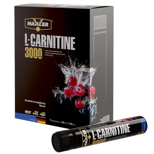 شات ال کارنیتین 3000 مکسلر Maxler L-Carnitine 3000 Shots 7x25ml