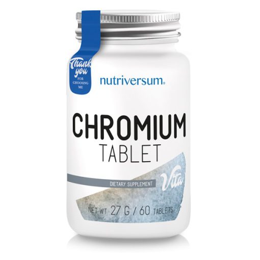 قرص کرومیوم نوتریورسام Nutriversum Chromium