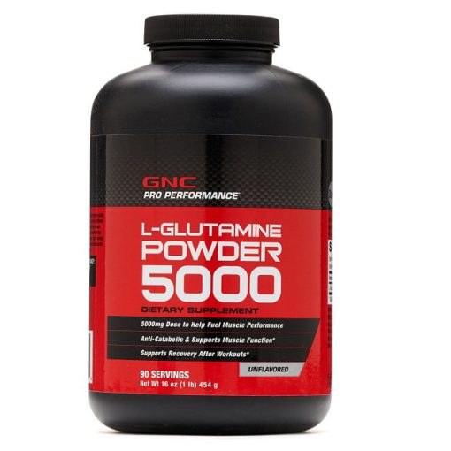 پودر ال گلوتامین 5000 جی ان سی GNC Pro Performance L-Glutamine 5000