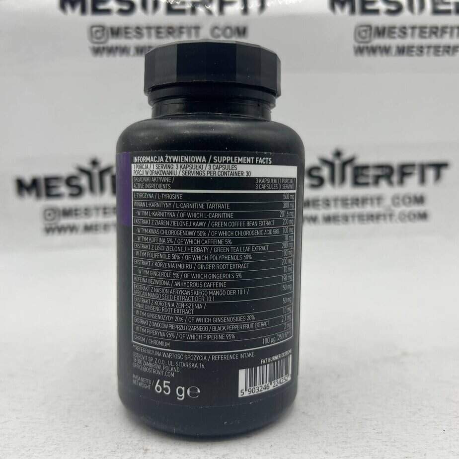 کپسول چربی سوز فت برنر اکستریم استرویت 90 عددی OstroVit Fat Burner eXtreme 3 کپسول چربی سوز فت برنر اکستریم استرویت 90 عددی OstroVit Fat Burner eXtreme
