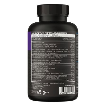 کپسول چربی سوز فت برنر اکستریم استرویت 90 عددی OstroVit Fat Burner eXtreme 4 کپسول چربی سوز فت برنر اکستریم استرویت 90 عددی OstroVit Fat Burner eXtreme - Image 4