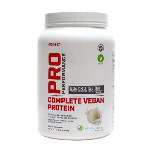 پروتئین گیاهی جی ان سی GNC Pro Performance Complete Vegan Protein
