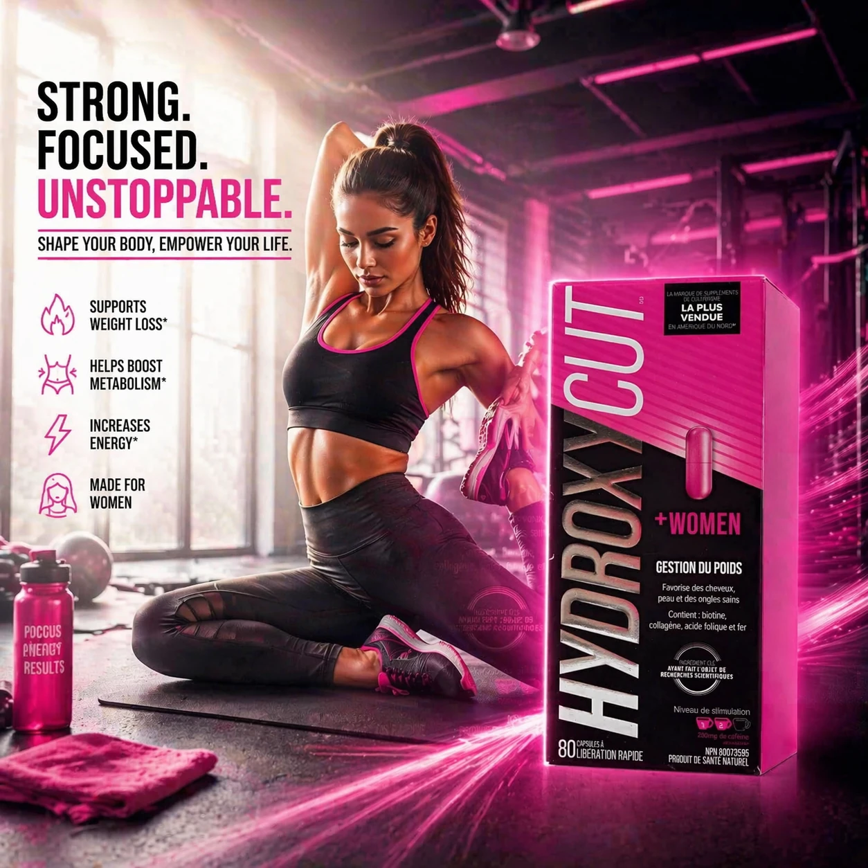 کپسول چربی سوز هیدروکسی کات بانوان Hydroxycut +Women