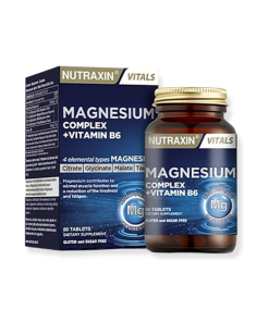 کمپلکس منیزیم و ویتامین ب 6 نوتراکسین Nutraxin Magnesium Complex + Vitamine B6