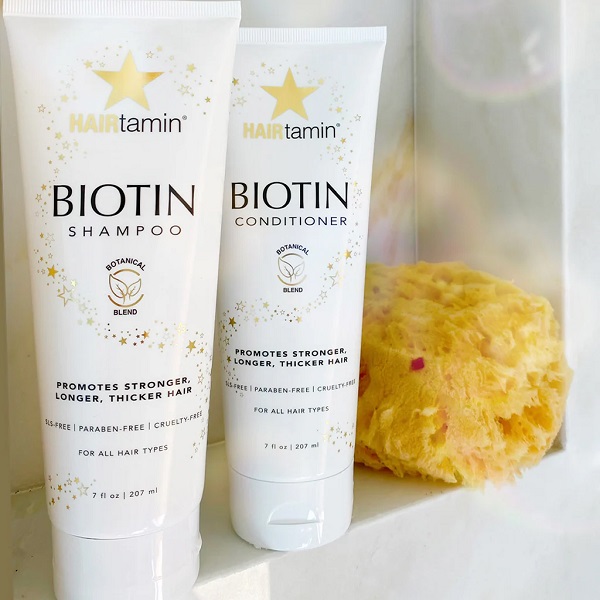 شامپو بیوتین هیرتامین HAIRtamin Biotin 3 شامپو بیوتین هیرتامین HAIRtamin Biotin