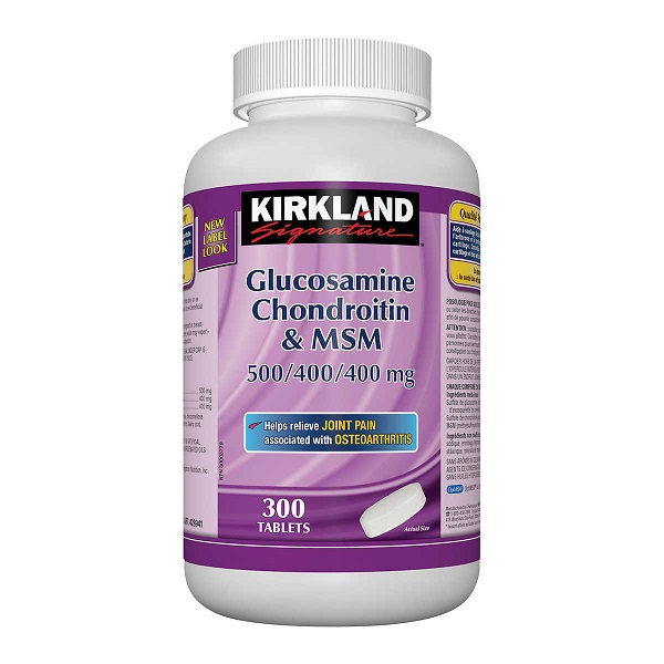 گلوکزآمین کندرویتین و ام اس ام کرکلند Kirkland Glucosamine Chondroitin & MSM 1 گلوکزآمین کندرویتین و ام اس ام کرکلند Kirkland Glucosamine Chondroitin & MSM