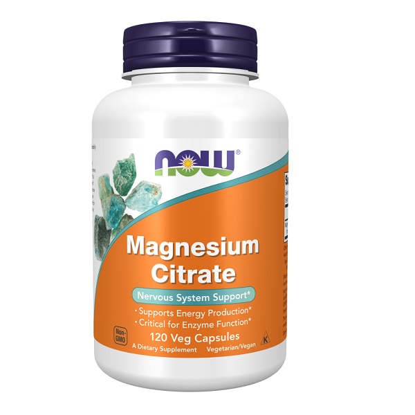 منیزیم سیترات ناو NOW Magnesium Citrate 1 منیزیم سیترات ناو NOW Magnesium Citrate