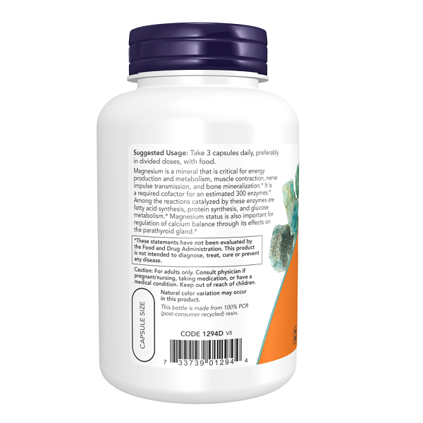 منیزیم سیترات ناو NOW Magnesium Citrate 3 منیزیم سیترات ناو NOW Magnesium Citrate