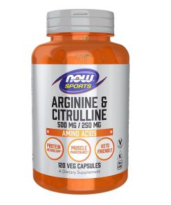 آرژنین و سیترولین ناو NOW  Arginine and Citrulline