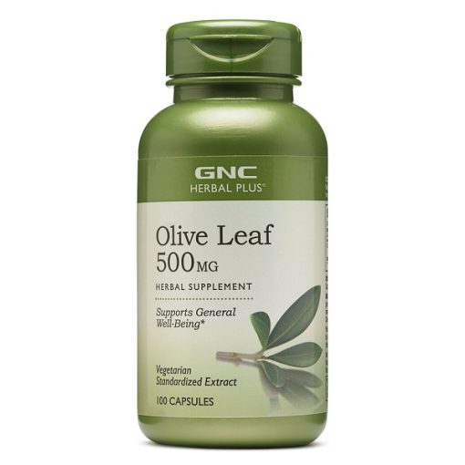 عصاره برگ زیتون جی ان سی GNC  Olive Leaf 500 mg