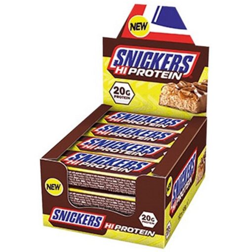 پروتئین بار های اسنیکرز  Snickers Hi Protein Bar با 22 درصد پروتئین