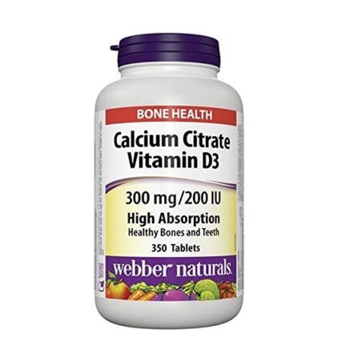 کلسیم سیترات و ویتامین D3 وبر نچرالز