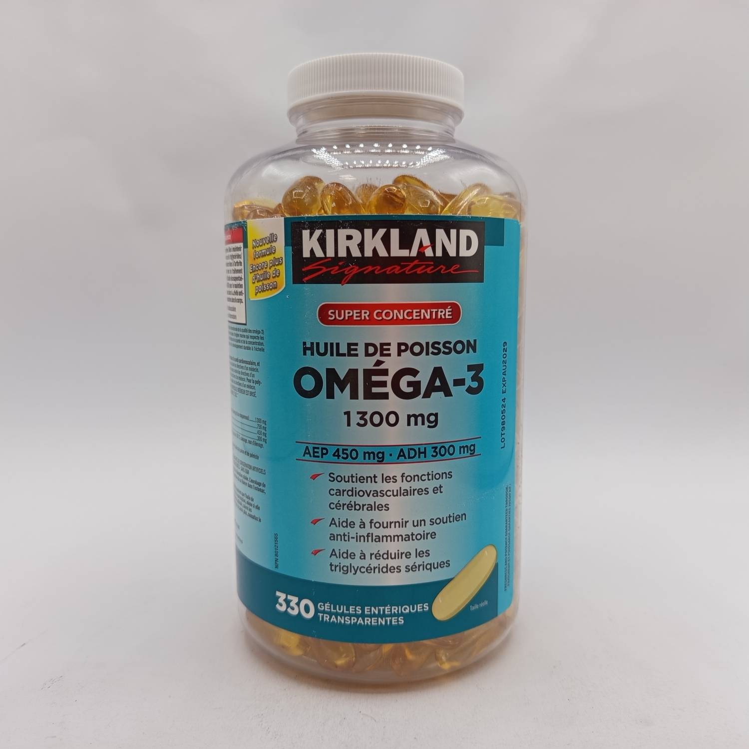 امگا 3 کرکلند 1300 میلی گرم 330 عدد Kirkland Omega-3 5 امگا 3 کرکلند 1300 میلی گرم 330 عدد Kirkland Omega-3