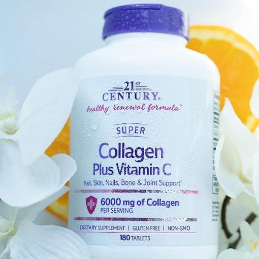 کلاژن و ویتامین سی سنتری 21st Century Collagen Plus Vitamin C