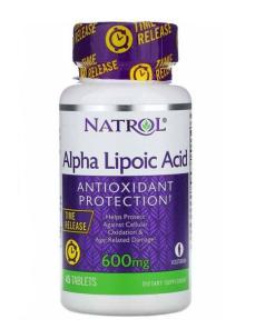 آلفا لیپوئیک اسید ناترول NATROL Alpha Lipoic Acid