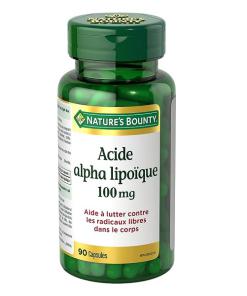 آلفا لیپوئیک اسید نیچرز بونتی Nature's Bounty ALA 100mg