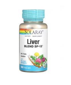 پاک کننده کبد سولاری Solaray Liver Blend SP-13