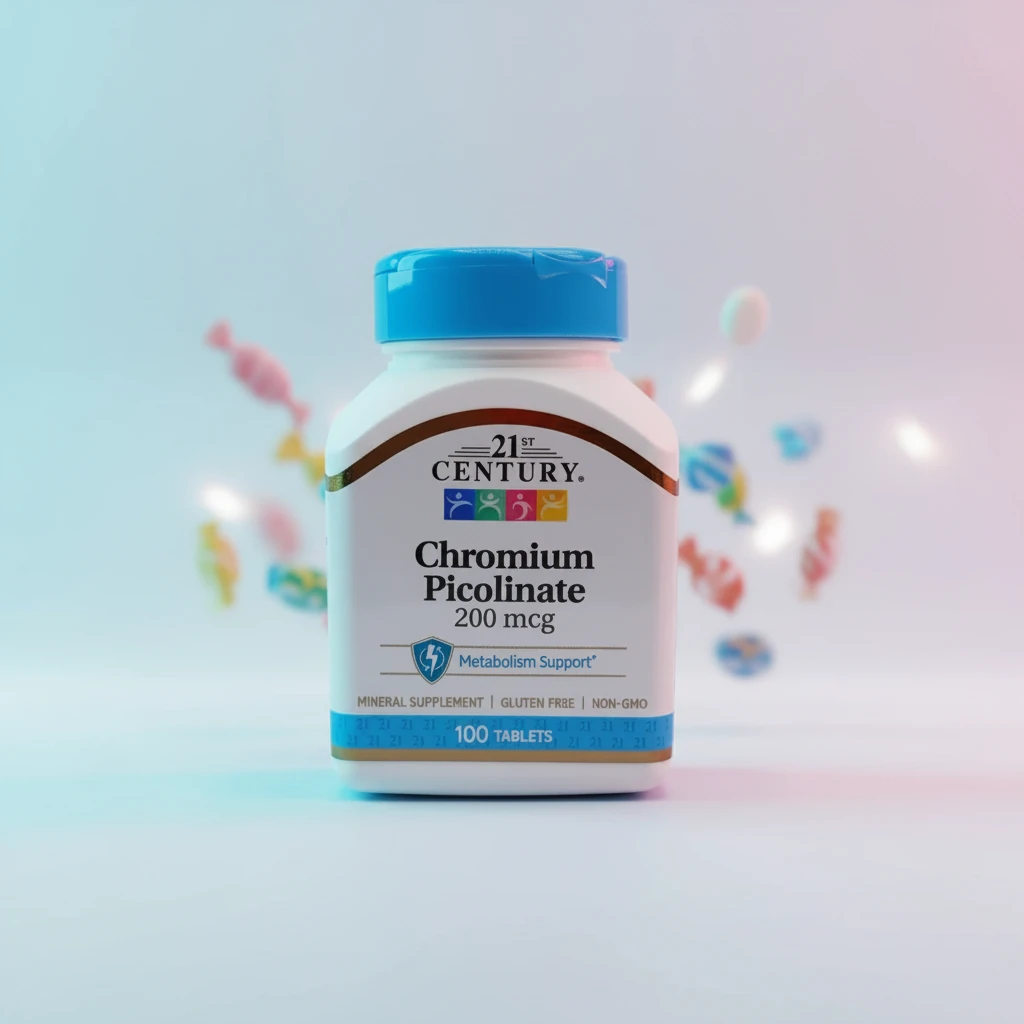 قرص کروم پیکولینات سنتری 21st Century Chromium Picolinate