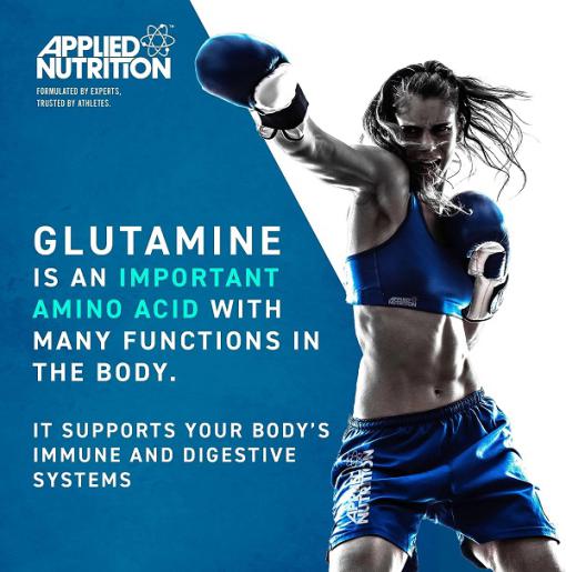 گلوتامین اپلاید 500 گرمی Applied Nutrition L Glutamine