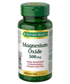 اکسید منیزیم نیچرز بونتی Nature's Bounty Magnesium Oxide