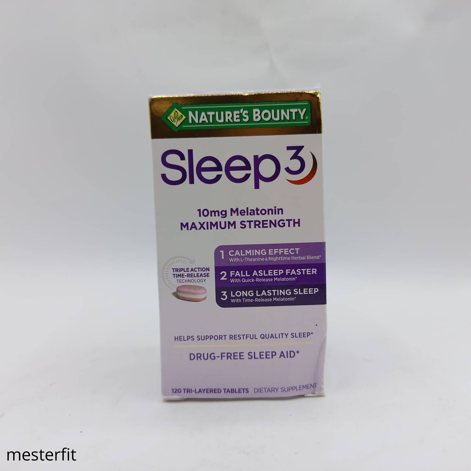 تقویت کننده خواب اسلیپ 3 نیچرز بونتی Nature's Bounty Sleep 3 4 تقویت کننده خواب اسلیپ 3 نیچرز بونتی Nature's Bounty Sleep 3