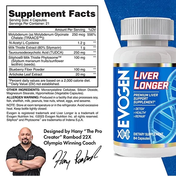 کبد شور ایوژن لیور لانگر EVOGEN Liver Longer 2 کبد شور ایوژن EVOGEN Liver Longer
