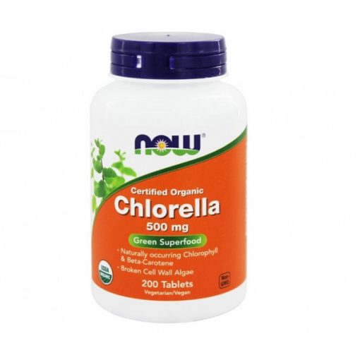 کلرلا ارگانیک ناو 200 عدد NOW Foods Organic Chlorella