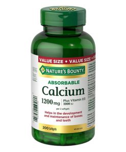کلسیم و ویتامین دی نیچرز بونتی 200 عددی Nature's Bounty Calcium Vitamin D3
