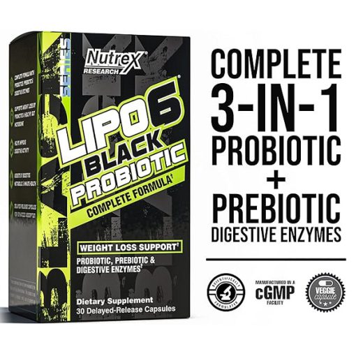 لیپو سیکس بلک پروبیوتیک ناترکس Lipo 6 Black Probiotic