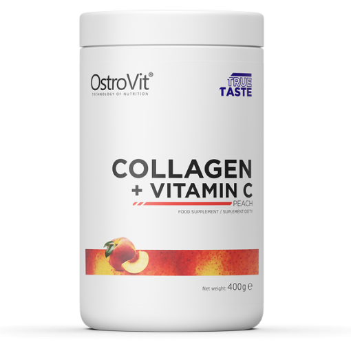 کلاژن و ویتامین سی استروویت 400 گرم collagen+vitamin c OstroVit
