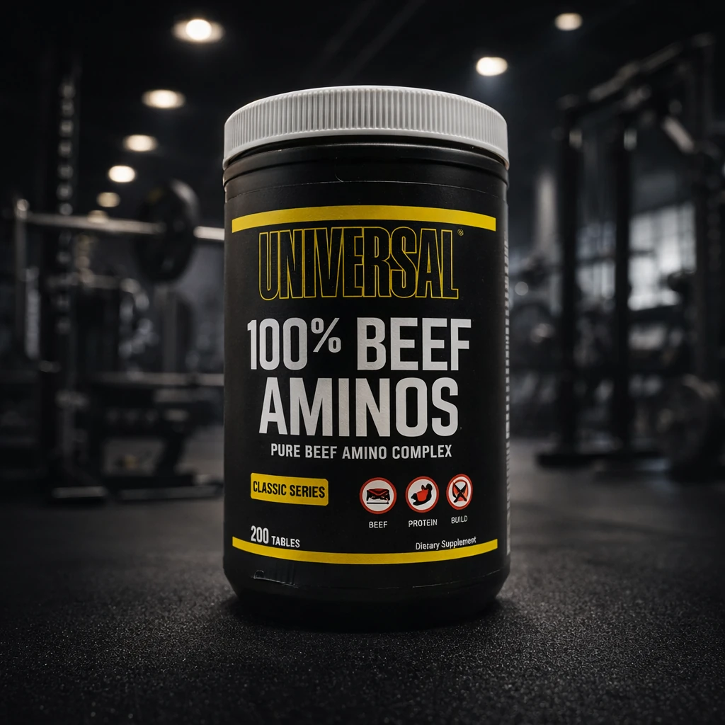 آمینو بیف یونیورسال 200 عددی Universal Nutrition 100% Beef Aminos 14 آمینو بیف یونیورسال 200 عددی Universal Nutrition 100% Beef Aminos
