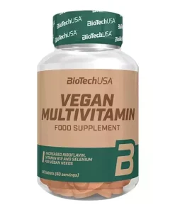 مولتی ویتامین گیاهی بایوتک 60 تایی BioTech Vegan Multivitamin
