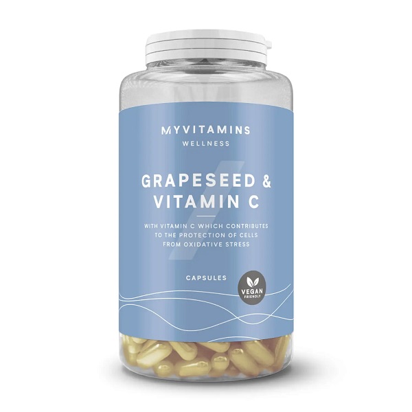 عصاره انگور و ویتامین سی مای ویتامینز Myvitamins Grapeseed & Vitamin C 1 عصاره انگور و ویتامین سی مای ویتامینز 90 عدد Myvitamins Grapeseed & Vitamin C