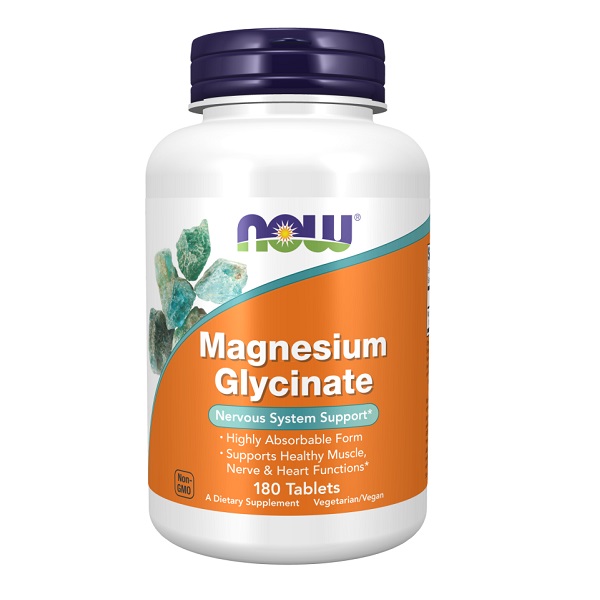 منیزیم گلیسینات ناو 180 عددی NOW Magnesium Glycinate 1 منیزیم گلیسینات ناو 180 عددی NOW Magnesium Glycinate