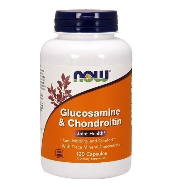 گلوکزامین و کندرویتین ناو 120 عددی Now Glucosamine & Chondroitin 1 گلوکزامین و کندرویتین ناو 120 عددی Now Glucosamine & Chondroitin