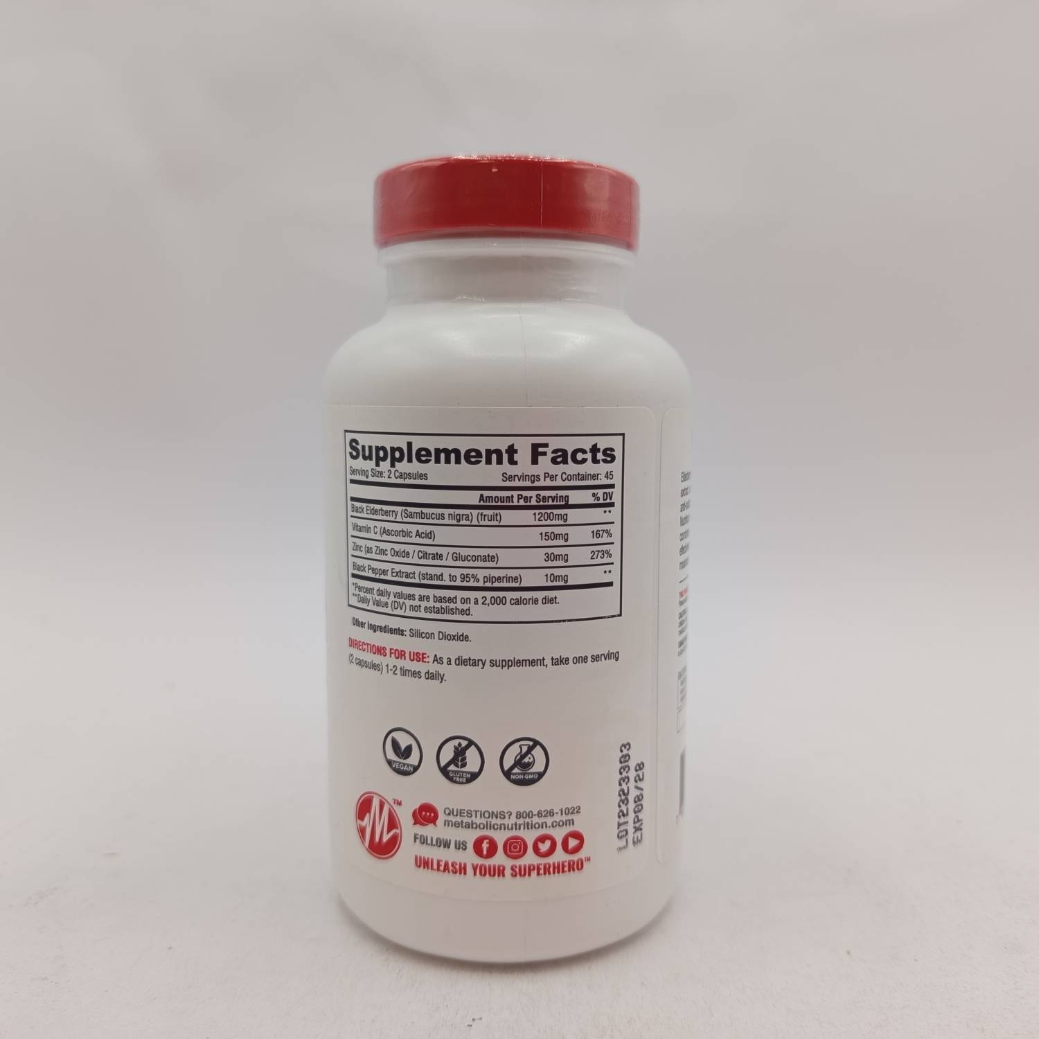 الدبری متابولیک Metabolic Nutrition Elderberry 4 الدبری متابولیک Metabolic Nutrition Elderberry