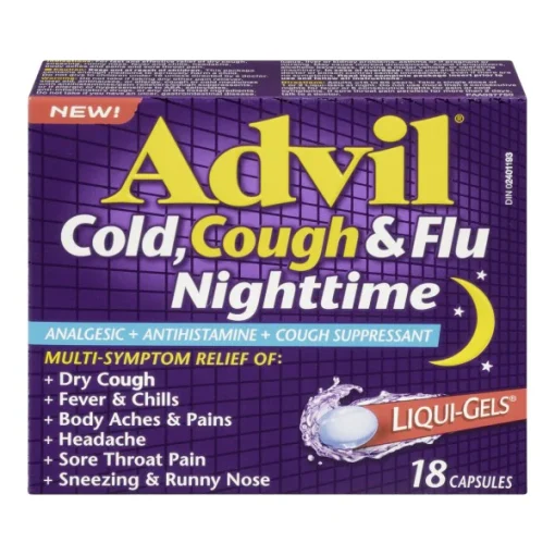 تسکین دهنده سرماخوردگی و آنفولانزا ادویل Advil Cold Cough Flu