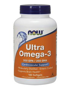 اولترا امگا 3 ناو 180 عددی NOW Foods Ultra Omega 3
